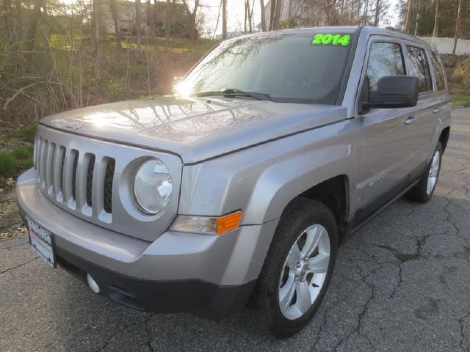 2014 Gray /Black Jeep Patriot Latitude 4WD (1C4NJRFB9ED) with an 2.4L 4cyl engine, Automatic transmission, located at 270 US Route 6, Mahopac, NY, 10541, (845) 621-0895, 41.349022, -73.755280 - Photo #0